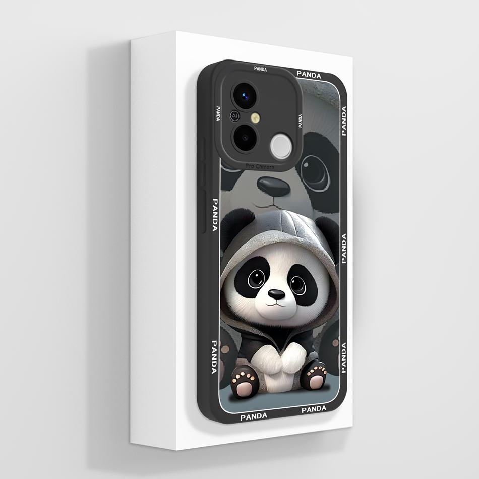 Coque Pour Redmi 12C 11A POCO C55 Coque Arrière Créative Protection Complète Protecteur Souple en Silicone Liquide Pour Redmi 12 C 11 A POCO C 55