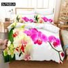 Fresh Flowers Queen Bedding Set Duvet Cover Set Bedding Comforter Bedding Sets Bed Linen King Size Duvet Cover Bedding Set