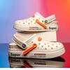 Fashion Men's and Women Fashion Slippers Color Matching Summer Couples Outdoor Casual Non-Slip Soft Sandals Vacation Beach Casual Shoes