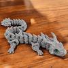 Chinese Dragon 3D Printed Dragon All-in-one Molding 3D Articulated Dragon Toys  Fish Tank