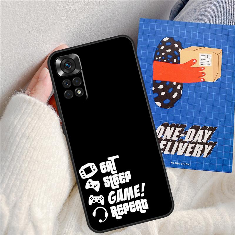 Game Repeat Funda For Xiaomi Redmi Note 14 Pro 13 9 10 11 12 9S 10S 11S 12S Redmi 13C 10C 12C 14C Case