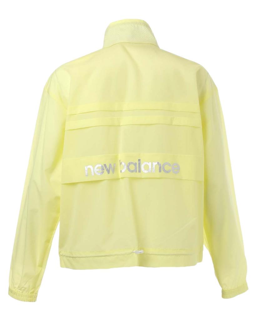 Golf Water Repellent Stand Zip Blouson 0 [New Balance] Women's (Logo Tape/Windproof) / 012-5120501 060_Yellow [S]