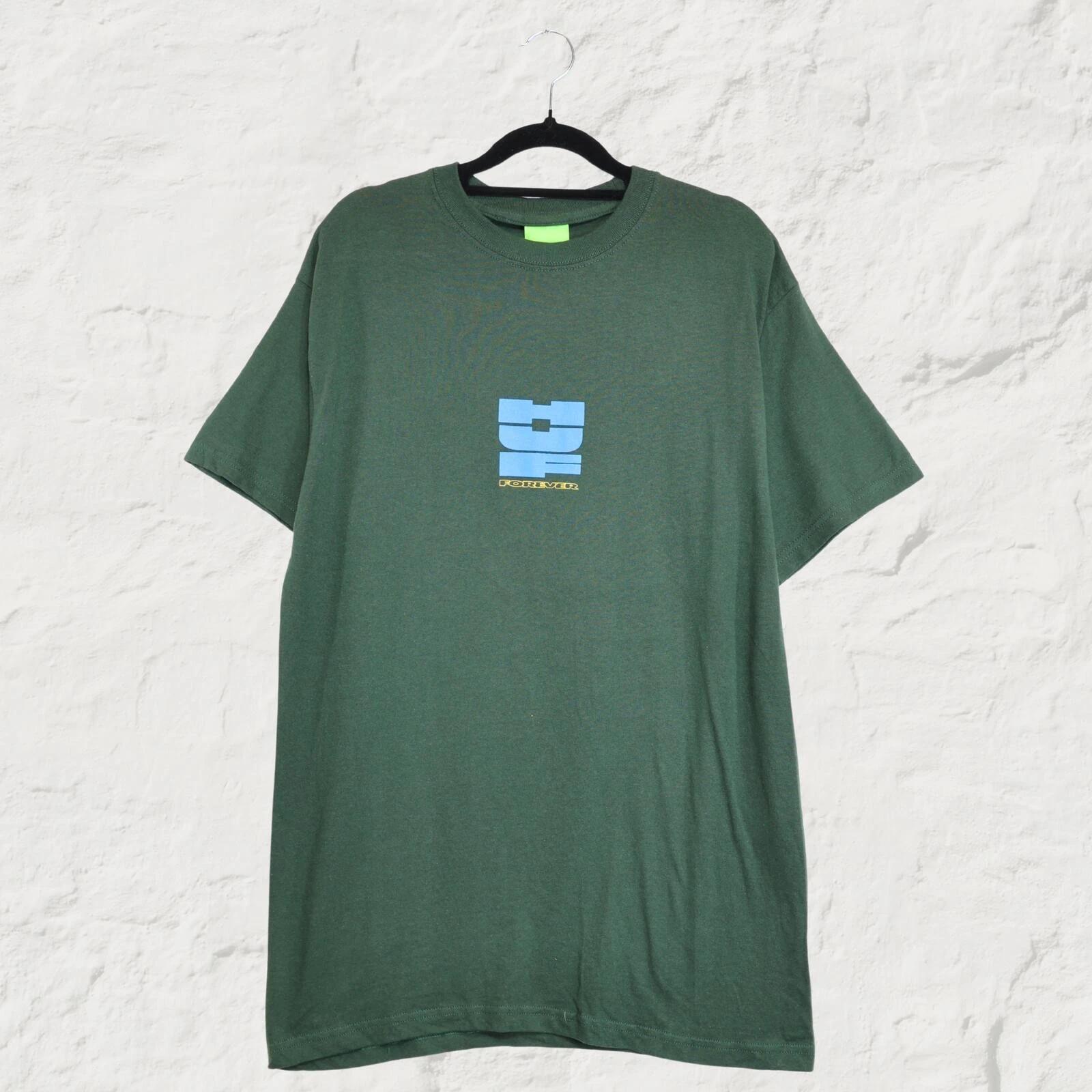 HUF Big Mad Tee Forest Green Graphic Skate Streetwear T-Shirt M 3XL