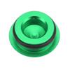 RISK Mountain Bike Crankset Dust Cover Center Shaft Cap Hollow Integrated Aluminum Alloy for Road