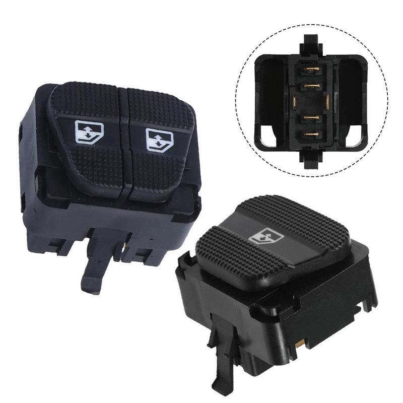 2Pcs Front Power Window Switch For Jetta For Golf 1993-1999 1H0959855+1H0959855C Electric Window Control Switch Interior Parts
