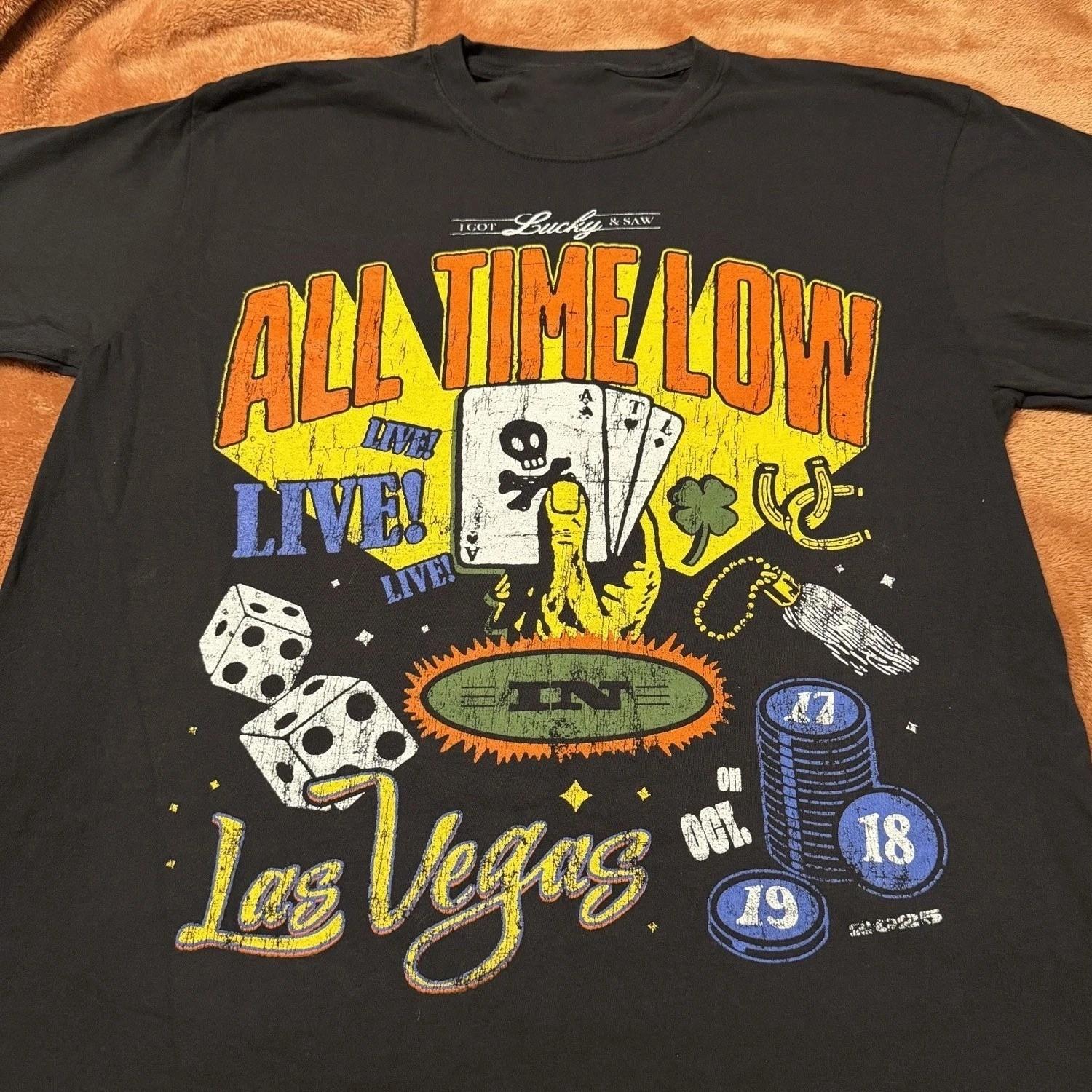 All time low Exclusive When We Were Young 2025 Vegas Merch Shirt Reprint MI640 XXXL