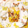 40pcs Butterfly PET Stickers, Waterproof Journal Decals, Cute Scrapbooking Supplies