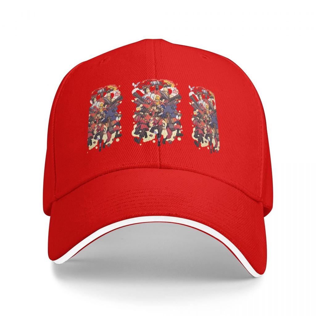 Unisex Baseball Hats Team Fortress 2 Outdoor Streetwear Summer Sports Baseball Caps Hip Hop Cap Casquette Polychromatic Hats