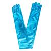 Women Wet Look Metallic Long Gloves for Wedding Opera Party Dress Accessories
