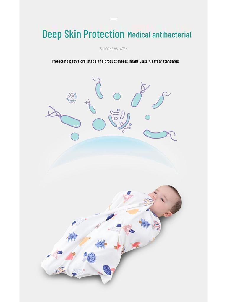 Class A Pure Cotton Newborn Swaddle Blanket – Soft, Thin, Skin-Friendly, All-Season Wrap