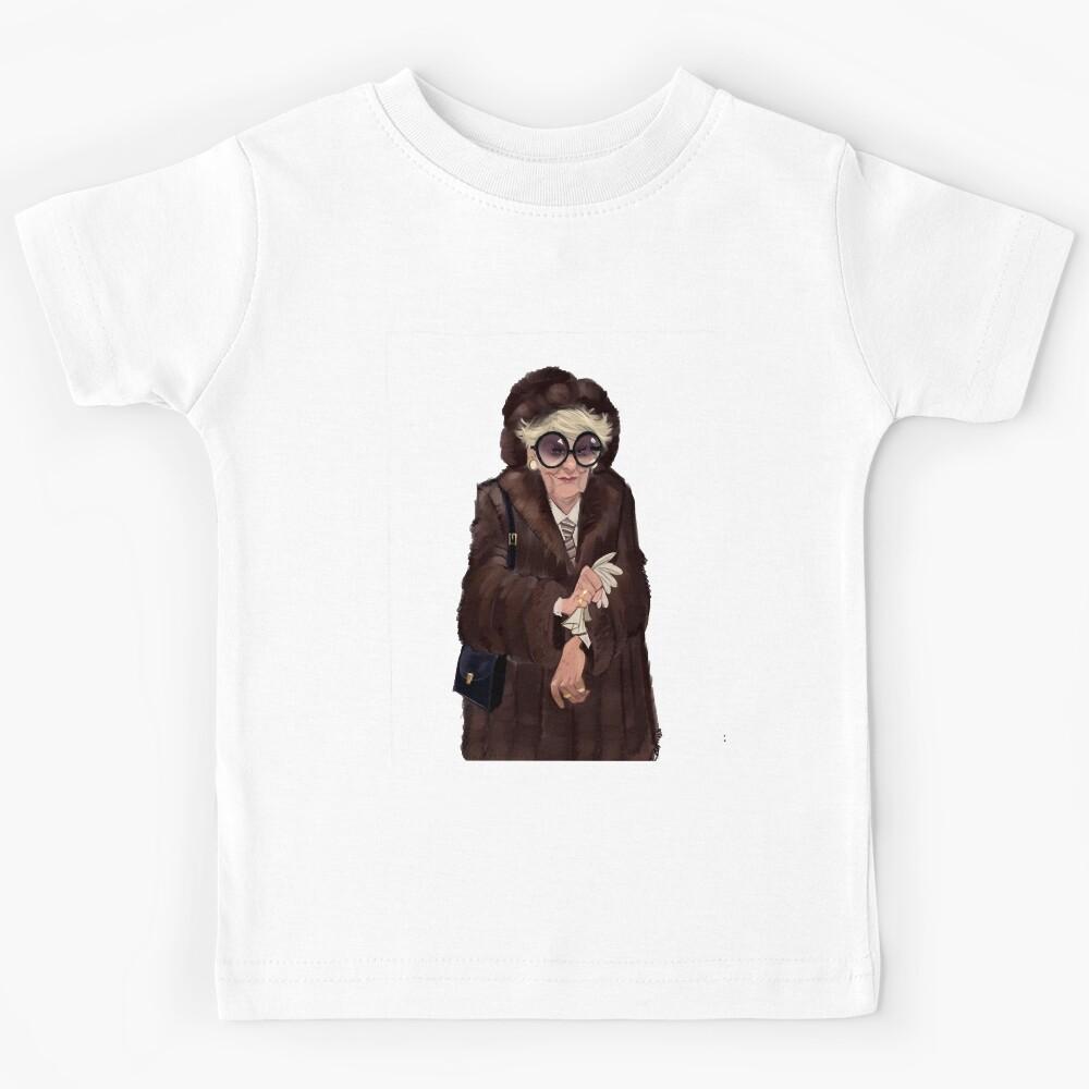 Mens My Favorite Elaine Stritch Chic Lady Caricature Gifts Music Fans Kids T-Shirt 120