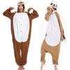 Kigurumi Pajamas Animal Cosplay Sloth Unisex Adult Costumes Robe Jumpsuit Onesie