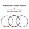 For Porsche Cayenne Panamera Macan 911 Aluminum Alloy Car Steering Wheel Ring Decoration Trim Ring