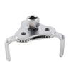 Car Truck Adjustable Two Way Oil Filter Key Wrench Tool with 3 Jaw Repair Removal Tool