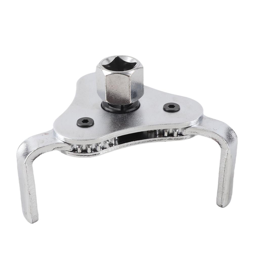 Car Truck Adjustable Two Way Oil Filter Key Wrench Tool with 3 Jaw Repair Removal Tool