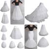 Stylish Wedding Dress Petticoat With Single Steel Hoop And Delicate Frilled Hemline