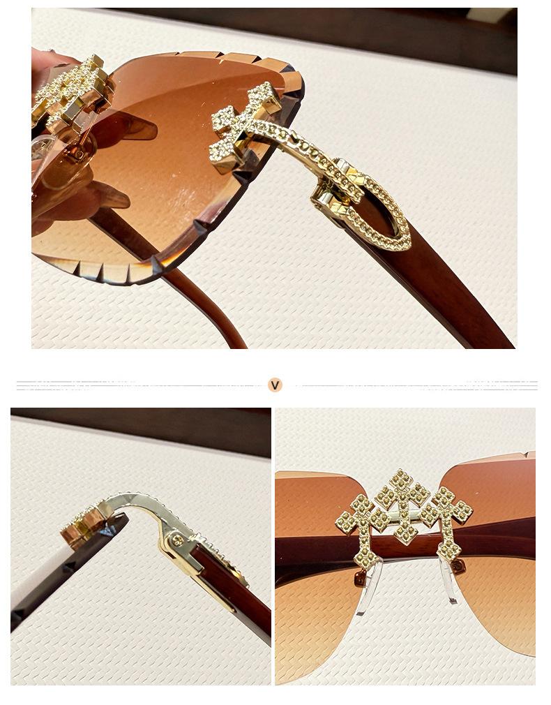 Large Frame Sunglasses For Casual And Versatile Women's Sunglasses