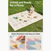 Moisture-Proof Camping Mat Aluminum/PVC Bottom Outdoor Ground Mat Picnic Mat  Lawn