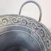 Metal Double Handle Flower Pot Courtyard Flower Shop Garden Balcony Planting Pots Home Living Room Decorate Ironwork Vase