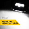 Chrome Tag Light License Plate Lamp For Chevrolet CK 1500 2500 3500 Pickup