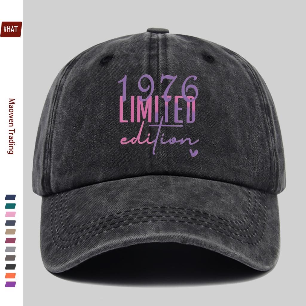pc Fun meter Letter Print Baseball Cap Unisex Design Sun Hat MultiColor Available Papa Cap Comfortable Lightweight Sun