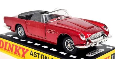 DINKY TOYS Aston Martin DB5 Metallic Red Aston Martin Dinky Reproduction Diecast Model Car 1/43