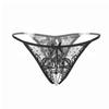 Large Size Sexy Panties Ladies Sexy Lace Thong Transparent Seduction SM Pearl Massage Hot Passion T-Pants