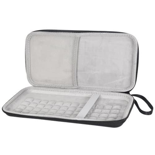 Hard Keyboard Case/Bag for Logitech K380 Keyboard, Black, Keyboard Storage Bag, Mouse Storage, Gadget Keyboard Cover for Logitech K380, Lightweight an