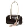 New Fashion Versatile Shoulder Bag Women's Casual Bag Solid Color Tote Bag