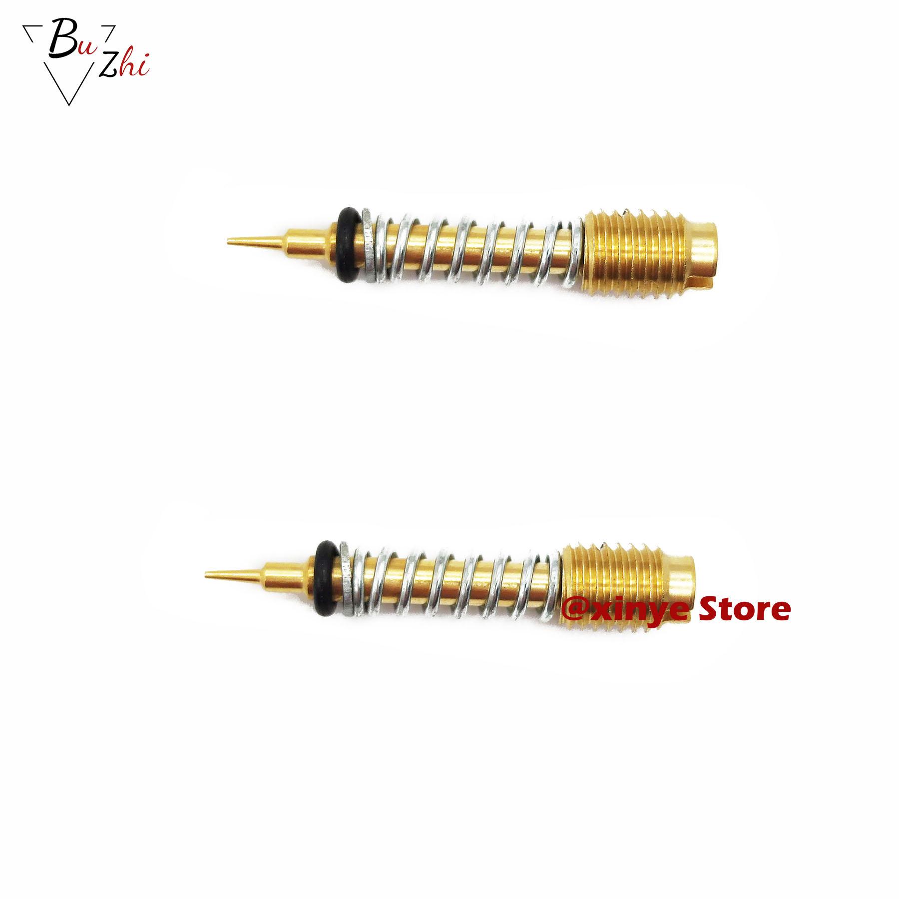 для Kawasaki ZZR400 ZX6 ZX4 ZX7 ZX9R B1-B4 ZX9R F1-F2 ZZR 400 Винт регулировки топливно-воздушной смеси карбюратора карбюратор 2pcs