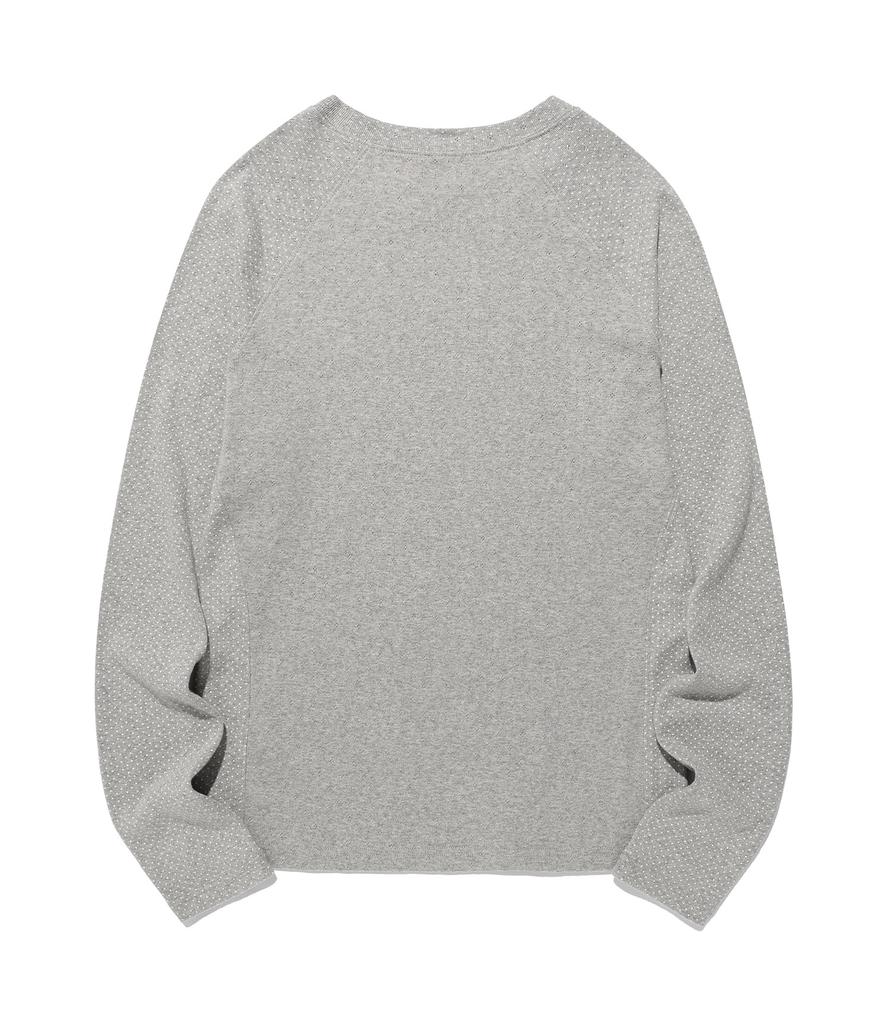 NICEGHOSTCLUB Girl Gang Star Slim L/S Tee_Grey(Ng2Ffut554A)