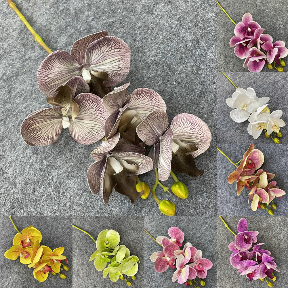 Decoración de orquídeas mariposa artificiales Detalles del diseño