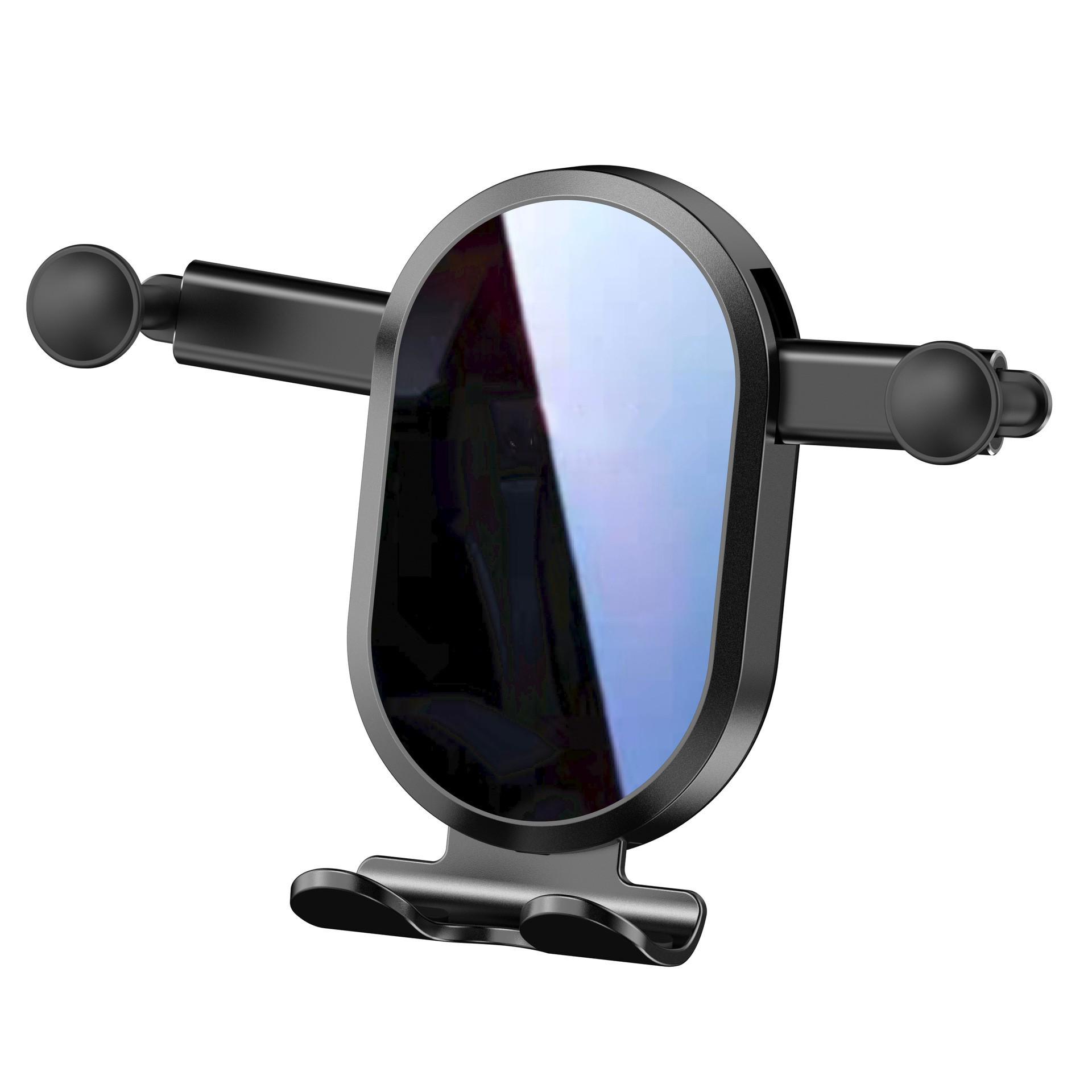 Foldable Screen Car Phone Holder - Aluminum Alloy Universal Mount for Navigation