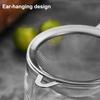 Yousheng Stainless Steel Fine Mesh Strainer Colander with Anti-Slip Handle Kitchen Flour Sieve for Tea Juice Oil Strainer Baking Ingredient