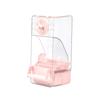 Bird Feeder Leakproof Hanging Pet Cage Feeder for Canary Cockatiel Budgies