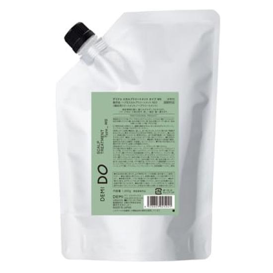 DEMI COSMETICS DEMI DO Scalp Shampoo TypeMS 1000ml & Treatment TypeMS 1000g Refill Set