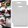 Double-Sided Titanium Kitchen Chopping Board Food Grade Kitchen Cutting Mat Portable Cutting Board Serving Tray for Vegetable