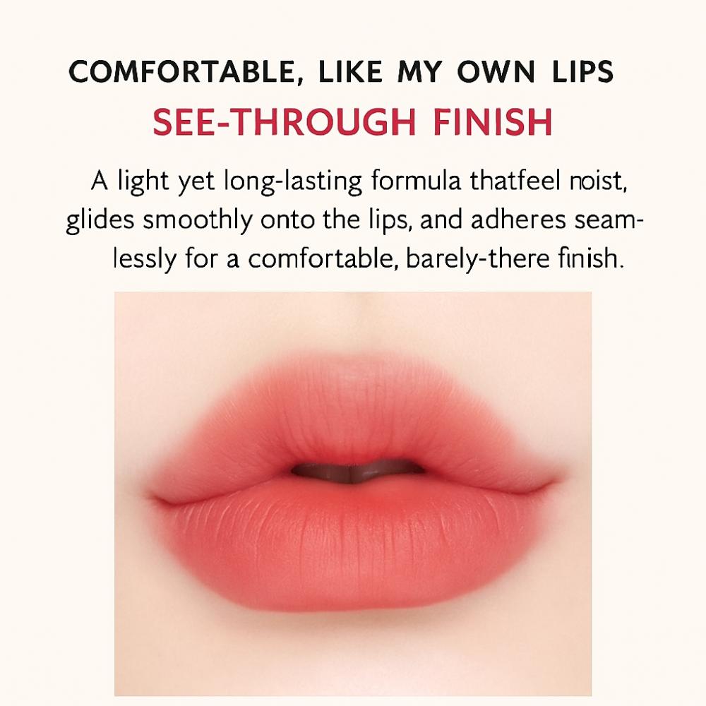 JUNGSAEMMOOL Lip-Pression See-Through Tint - Sheer Rosy (4g)