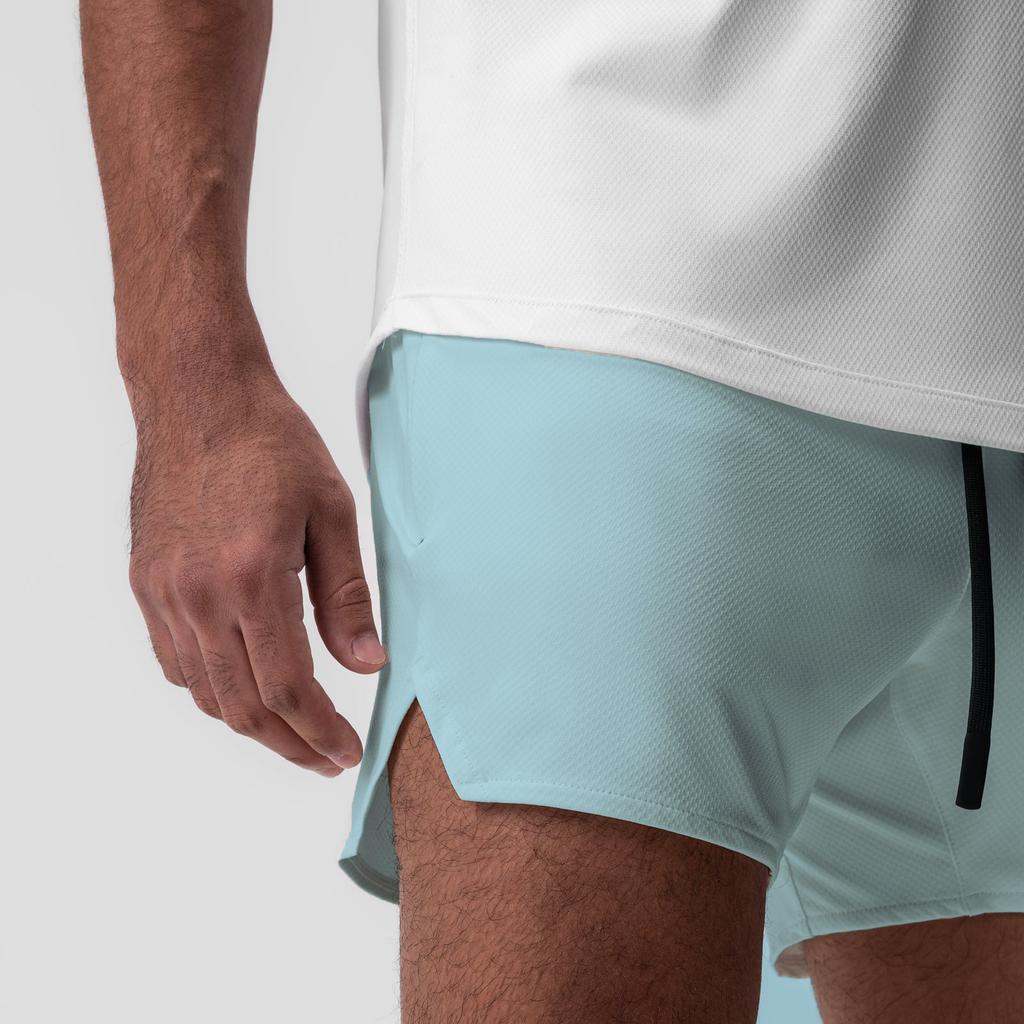 Sportliche Schnelltrocknende Dreipunkt-Shorts für Herren, Atmungsaktiv, für Outdoor-Laufen, Training, Fitness, Einfarbige Basketballshorts