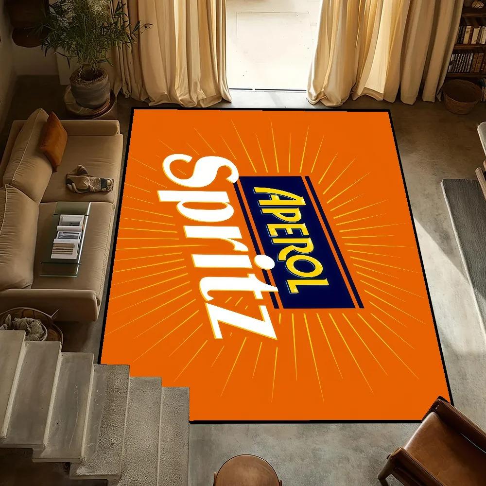 Brand small Fashion carpet Anti-Slip A-Aperol Kitchen Bedroom Handmade S-Spritz Tufted Rug Living Room Entrance Decoration