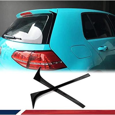 Alerón de techo lateral de ala trasera para Golf 7 MK7 7,5 2014-2018, deflectores de decoración de ventana de labios no para GTI R
