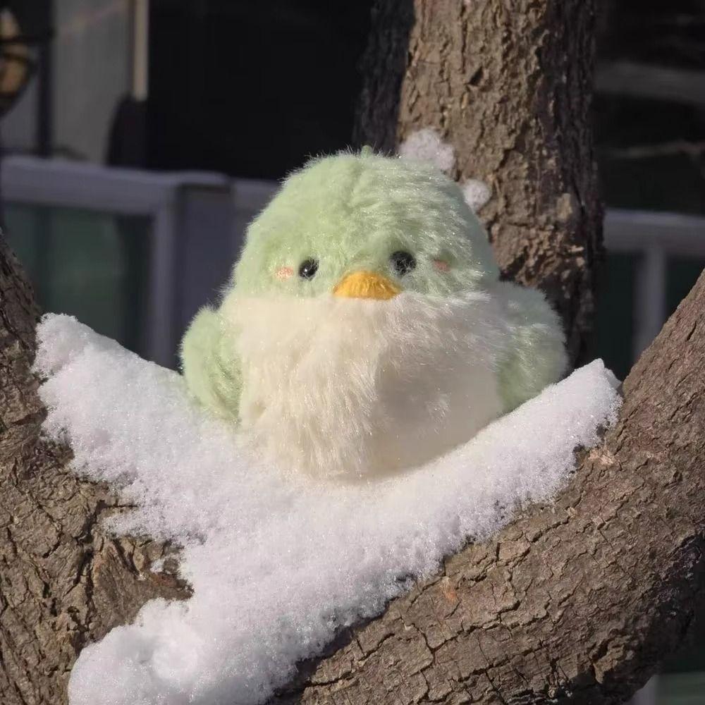 Key Ring Bird Plush Pendant JinYoung Jackson Bird Key Ring Cartoon GOT7 Plush Keychain Kids Toy