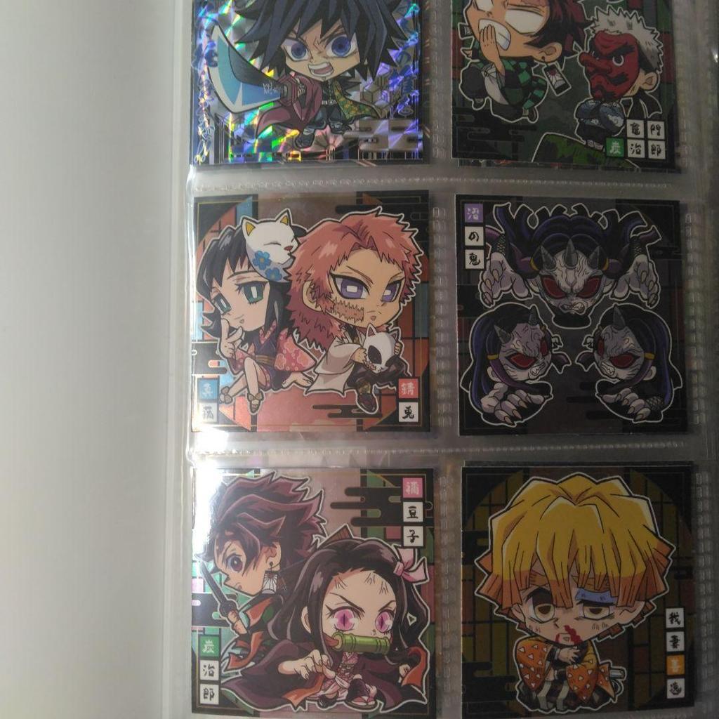 Used Demon Slayer: Kimetsu No Yaiba Deformed Seal Wafer Official File and Seal Tanjiro's Extremely Rare Contains!