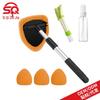 Telescopic Car Windshield Defogger & Glass Cleaning Set with Ultra-fine Fiber Cloth & Scraper