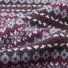 Demana 100% Merino Wool Retro Jacquard Knit Sweater
