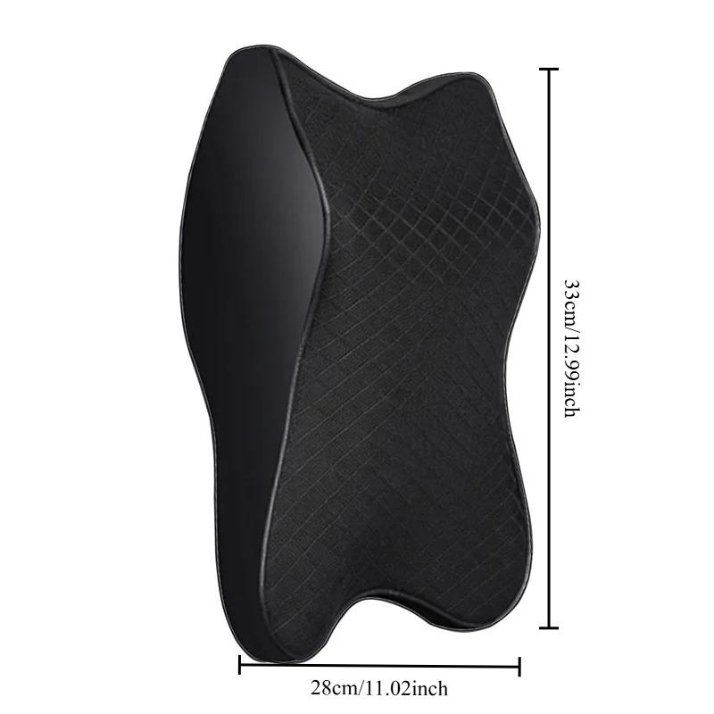 Car Seat Headrest Cushion - Neck Pillow Lumbar Back Support, Neck Back Pain Relief Cushion for Office Chair
