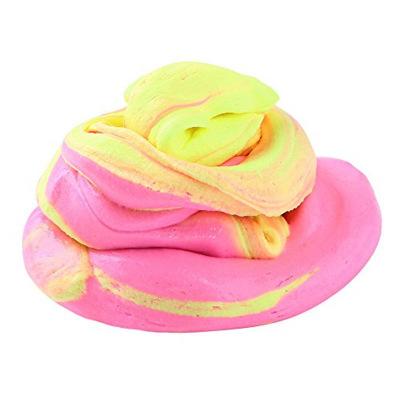 35g Macaron Color Fluffy Slime Toys DIY Squishy Kids Toy With Box Polymer Light Soft Clay Modeling Clay Plasticine Cloud Slime