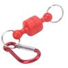 Strong Magnetic Release Holder Carabiner Metal Net Release Clip Keychain Hook for Outdoors