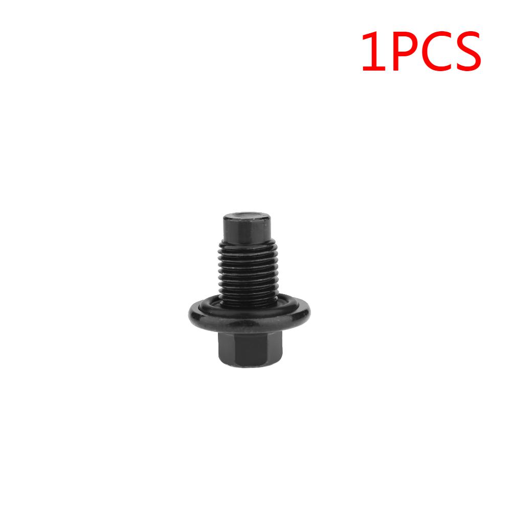 Schwarze Autoölwanne Ablassschraube Ölwanne Schraube Bolzen Passend für Ford C-Max 2007-2013 Cougar 1998-2001 Courier 1996-2002 1E0010404