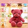 Soft And Skin-friendly 11.8-21.6 In Colored Teddy Bear Plush Perfect Gift For Kids And Home Decor